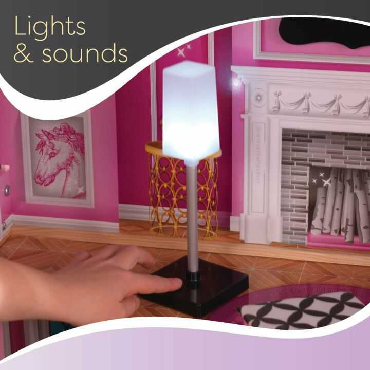 Shimmer Mansion Dollhouse for 12" Dolls by KidKraft