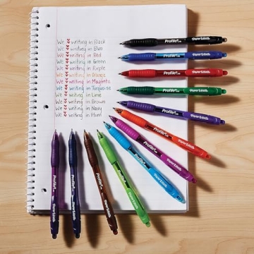 Paper Mate Profile Pens, Bold 1.4mm, 12 Assorted Colors