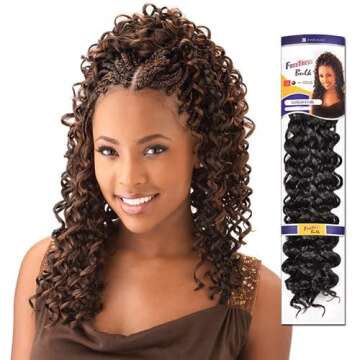 Synthetic Hair Braids FreeTress GoGo Curl (6-PACK, 2)