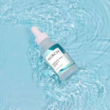NURCH Hyaluronic Acid Serum | Hydrating & Lightweight | Vegan & Clean
