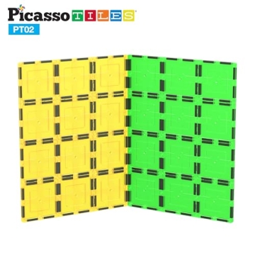 PicassoTiles Magnetic Building Blocks for Kids - Safe & Creative