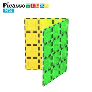 PicassoTiles Magnetic Building Blocks for Kids - Safe & Creative
