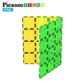 PicassoTiles Magnetic Building Blocks for Kids - Safe & Creative