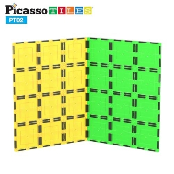 PicassoTiles Magnetic Building Blocks for Kids - Safe & Creative