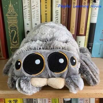 A New Soft and Cute Spider Plush Toy for Young Boys and Girls as a, Room Decoration