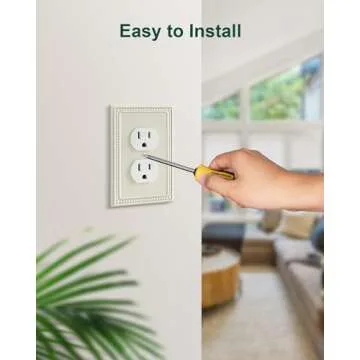 TREEWELL Duplex Outlet Cover Plates - Elegant & Durable