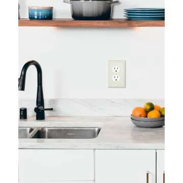 TREEWELL Duplex Outlet Cover Plates - Elegant & Durable