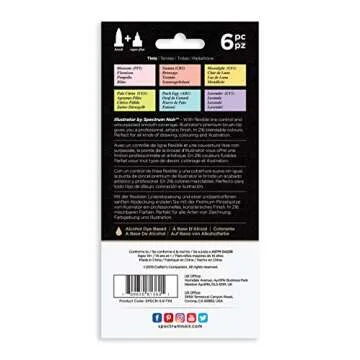 Illustrator by Spectrum Noir Marker Set 6 Colors