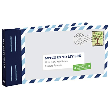 Letters to My Son Keepsake Book for Parents
