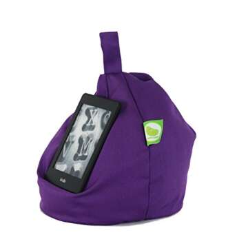 Bean Lazy Ipad, Ereader & Book Mini Bean Bag Fits All Tablets and Ereaders - Purple