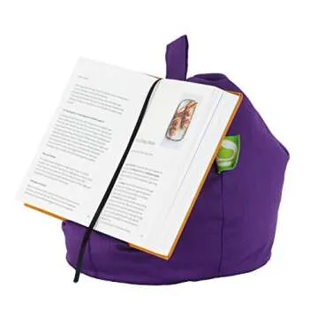 Bean Lazy Ipad, Ereader & Book Mini Bean Bag Fits All Tablets and Ereaders - Purple