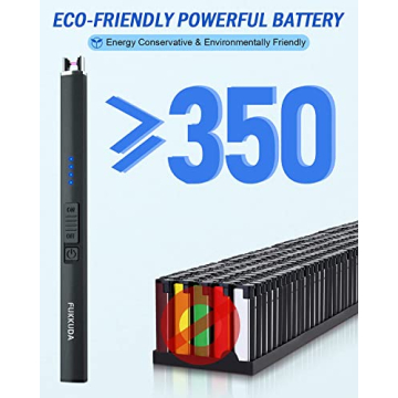 Electric Candle Lighter Rechargeable Windproof Flameless