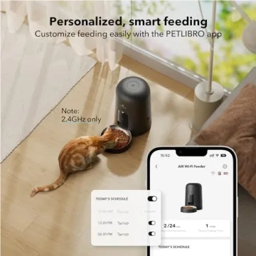 PETLIBRO Automatic Cat Feeder Rechargeable Wi-Fi Dispenser