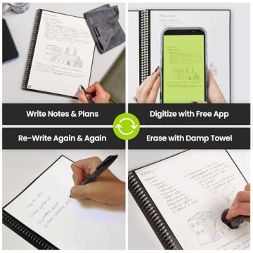 Rocketbook Fusion Reusable Planner for Efficient Organization