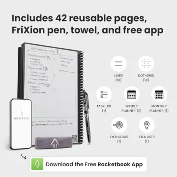 Rocketbook Fusion Reusable Planner for Efficient Organization