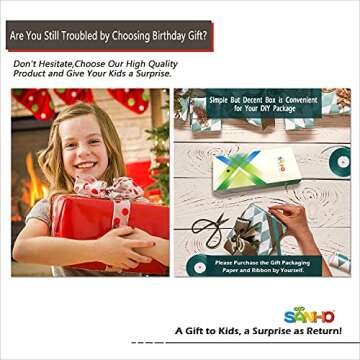 SANHO Premium Sensory Sock Body Sock, Medium, Perfect for Children with Sensory Processing Disorder, Updated Version (Blue)