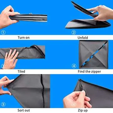 Libeder Collapsible Drawer Organizers for Socks and Lingerie