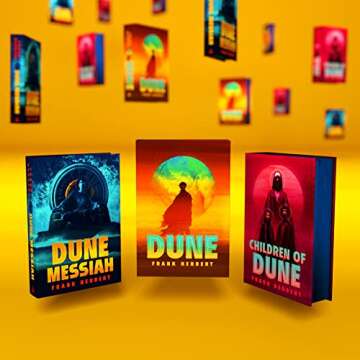 Frank Herbert's Dune Saga 3-Book Deluxe Hardcover Boxed Set: Dune, Dune Messiah, and Children of Dun...