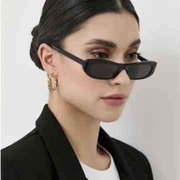 Stylish BRMHDY Cat Eye Sunglasses for Women Retro Shades