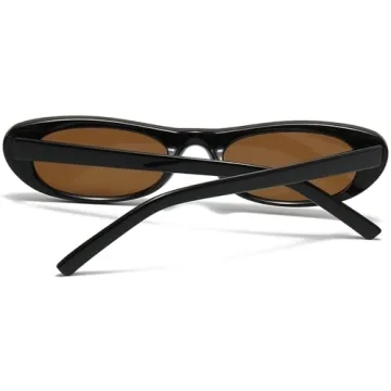 Stylish BRMHDY Cat Eye Sunglasses for Women Retro Shades