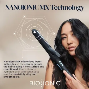 Bio Ionic Long Barrel Styler NanoIonic MX Curling Iron