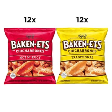 Baken-Ets Pork Rinds Variety Pack - Crunchy Snack Delight