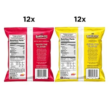 Baken-Ets Pork Rinds Variety Pack - Crunchy Snack Delight
