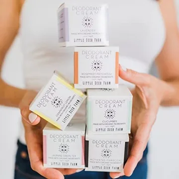 Natural Aluminum Free Deodorant Cream by Little Seed Farm