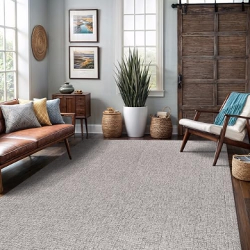 Lena Rug 8x10 Easy Jute Rug for Indoor Outdoor Spaces