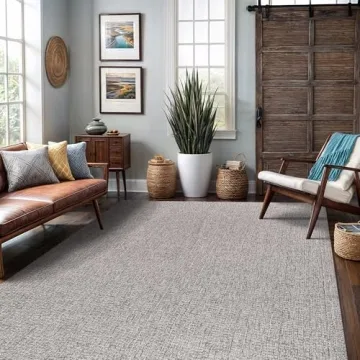 Lena Rug 8x10 Easy Jute Rug for Indoor Outdoor Spaces