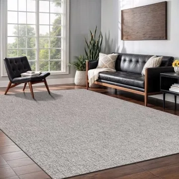 Lena Rug 8x10 Easy Jute Rug for Indoor Outdoor Spaces