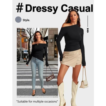 Trendy Meetrendi Women's Sexy Off Shoulder Tops Online