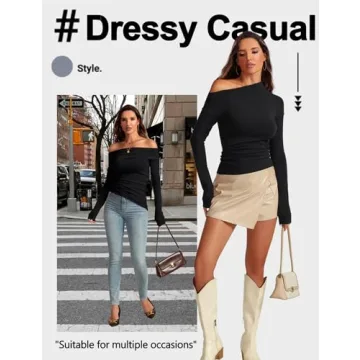 Trendy Meetrendi Women's Sexy Off Shoulder Tops Online