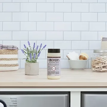 MRS. MEYER'S CLEAN DAY Laundry Booster, Pair with Liquid Laundry Detergent or Detergent Pods, Lavender, 18 oz