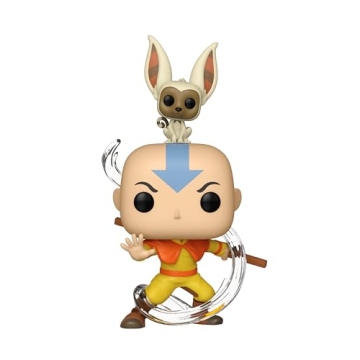 Funko Pop! Avatar Aang with Momo Collectible Figure