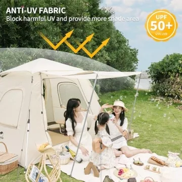 Naturehike Ango Automatic Camping Tent Easy Setup for 3