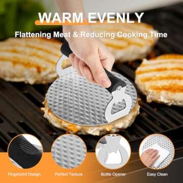 DY DECENT FAMILY 26Pcs Griddle Accessories Kit for Blackstone, Flat Top Grill Accessories, Griddle S...