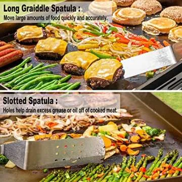 DY DECENT FAMILY 26Pcs Griddle Accessories Kit for Grilling