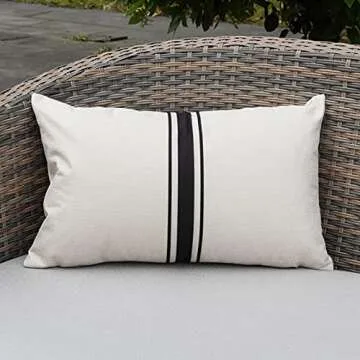 ONWAY Outdoor Waterproof Pillow Covers Set of 2