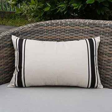 ONWAY Outdoor Waterproof Pillow Covers Set of 2