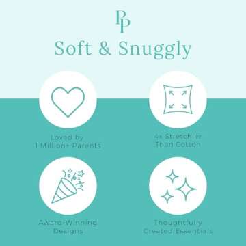 Posh Peanut Convertible Baby Sleepers for Easy Diaper Changes