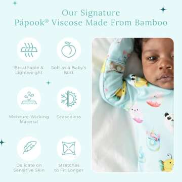 Posh Peanut Convertible Baby Sleepers for Easy Diaper Changes