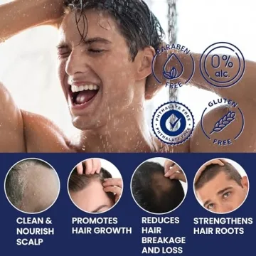 Uttse Biotin Shampoo for Men - Enhance Hair Growth