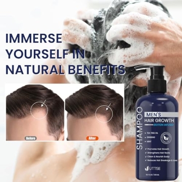 Uttse Biotin Shampoo for Men - Enhance Hair Growth