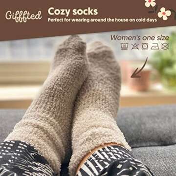 Triple Gifffted Worlds Best Mom Ever Coffee Mug & Socks Set for Mother, Gifts Ideas for Christmas,valentines, Mothers Day, Birthday, From Daughter and Son, Cool Mommy Presents, Ceramic Cup 380ml