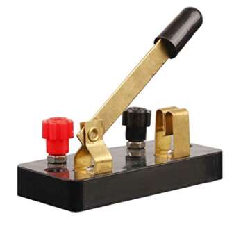 10pcs Single Knife Switch:Used for Physics Laboratory,School Electronic Experimenting,Great for Demos Teaching Basic Principles of Electricity & How a Simple Circuit Works