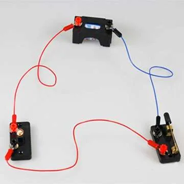 10pcs Single Knife Switch:Used for Physics Laboratory,School Electronic Experimenting,Great for Demos Teaching Basic Principles of Electricity & How a Simple Circuit Works