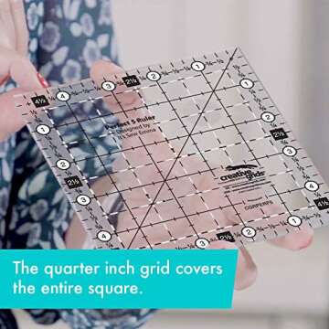 Creative Grids Perfect 5 Ruler - CGRPERF5