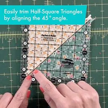 Creative Grids Perfect 5 Ruler - CGRPERF5