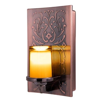 Elegant GE Decorative Night Light in Bronze Finish